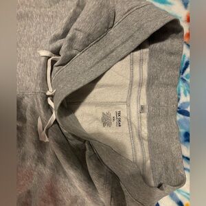 grey baggy sweatpants